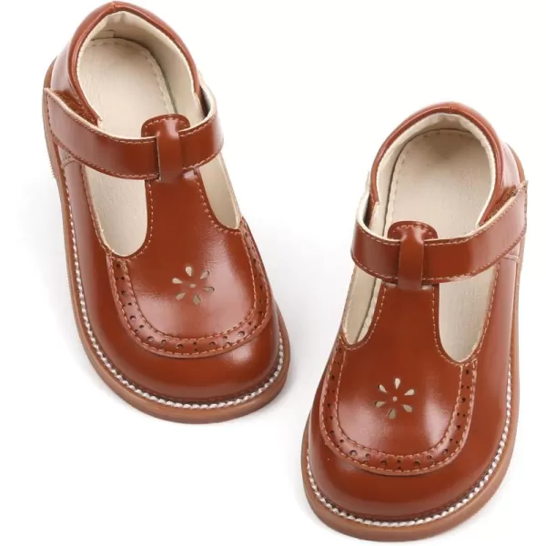 Felix &amp; Flora Toddler Little Girl Mary Jane Dress Shoes - Ballet Flats for Girl Party School Shoes