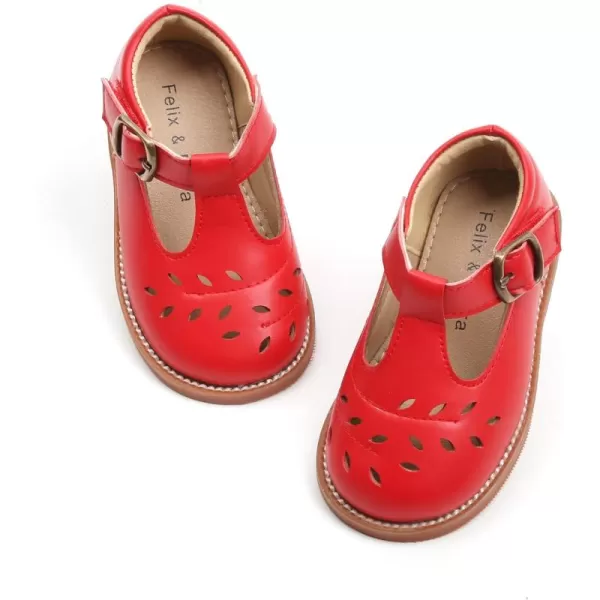 Felix &amp; Flora Toddler Little Girl Mary Jane Dress Shoes - Ballet Flats for Girl Party School Shoes