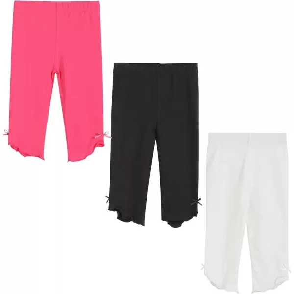 Felix &amp; Flora Toddler/Little Girls Flat Capri Leggings Pants