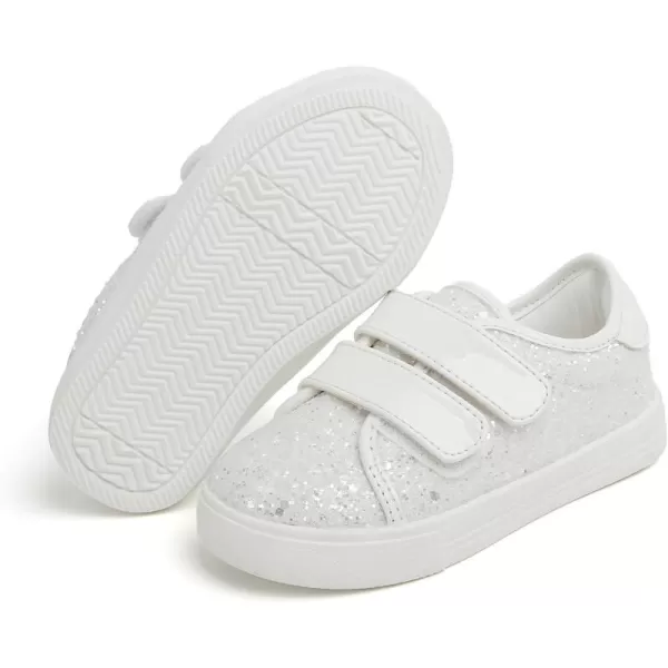 Felix &amp; Flora Toddler/Little Kid Girls Running Shoes Sports Sneakers Princess Casual Glitter Shoes.