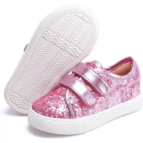 Felix &amp; Flora Toddler/Little Kid Girls Running Shoes Sports Sneakers Princess Casual Glitter Shoes.