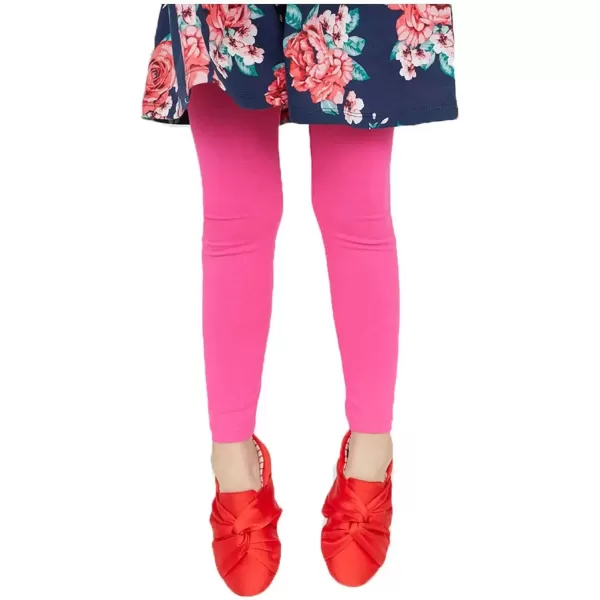 imageFelix ampamp Flora Girls Leggings Toddler Kids Summer Pants School Dance3pack BlackWhitePink