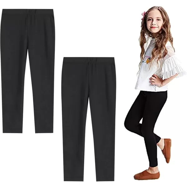 imageFelix ampamp Flora Girls Leggings Toddler Kids Summer Pants School DanceBankle Legging2b