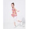 imageFelix ampamp Flora Baby Girls Summer Sleeveless Dress Shirt with Bow