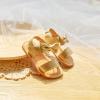 imageFelix ampamp Flora Toddler Girl Sandals  Flower Girl Dress Shoes Open Toe Little Kid Summer FlatsBc216gold