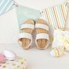 imageFelix ampamp Flora Toddler Girl Sandals  Flower Girl Dress Shoes Open Toe Little Kid Summer FlatsBc251multicolor White