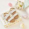 imageFelix ampamp Flora Toddler Girl Sandals  Flower Girl Dress Shoes Open Toe Little Kid Summer FlatsBc251multicolor White