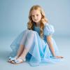 imageFelix ampamp Flora Toddler Girl Sandals  Flower Girl Dress Shoes Open Toe Little Kid Summer FlatsBc291blue