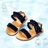 imageFelix ampamp Flora Toddler Girl Sandals  Flower Girl Dress Shoes Open Toe Little Kid Summer FlatsBc300black