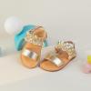 imageFelix ampamp Flora Toddler Girl Sandals  Flower Girl Dress Shoes Open Toe Little Kid Summer FlatsBc300bright Gold