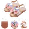 imageFelix ampamp Flora Toddler Girl Sandals  Flower Girl Dress Shoes Open Toe Little Kid Summer FlatsBc305pink