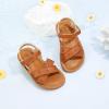 imageFelix ampamp Flora Toddler Girl Sandals  Flower Girl Dress Shoes Open Toe Little Kid Summer FlatsBc309brown