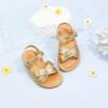 imageFelix ampamp Flora Toddler Girl Sandals  Flower Girl Dress Shoes Open Toe Little Kid Summer FlatsBc309gold