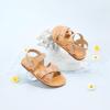 imageFelix ampamp Flora Toddler Girl Sandals  Flower Girl Dress Shoes Open Toe Little Kid Summer FlatsBc309nude