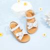 imageFelix ampamp Flora Toddler Girl Sandals  Flower Girl Dress Shoes Open Toe Little Kid Summer FlatsBc309white