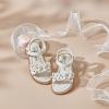 imageFelix ampamp Flora Toddler Girl Sandals  Flower Girl Dress Shoes Open Toe Little Kid Summer FlatsBc317beige