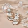 imageFelix ampamp Flora Toddler Girl Sandals  Flower Girl Dress Shoes Open Toe Little Kid Summer FlatsBc317champagne