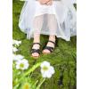 imageFelix ampamp Flora Toddler Girl Sandals  Little Girl Easter Summer Dress Shoes Lightweight Open Toe Beach HolidayBc219black