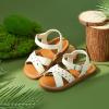 imageFelix ampamp Flora Toddler Girl Sandals  Little Girl Easter Summer Dress Shoes Lightweight Open Toe Beach HolidayBc219ivory White