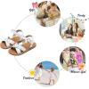 imageFelix ampamp Flora Toddler Girl Sandals  Little Girl Easter Summer Dress Shoes Lightweight Open Toe Beach HolidayBc219white