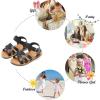 imageFelix ampamp Flora Toddler Girl Sandals  Little Girl Easter Summer Dress Shoes Lightweight Open Toe Beach HolidayBc222black