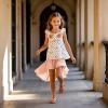 imageFelix ampamp Flora Toddler Girl Sandals  Little Girl Easter Summer Dress Shoes Lightweight Open Toe Beach HolidayBc222coral