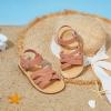 imageFelix ampamp Flora Toddler Girl Sandals  Little Girl Easter Summer Dress Shoes Lightweight Open Toe Beach HolidayBc222coral