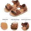 imageFelix ampamp Flora Toddler Girl Sandals  Little Girl Easter Summer Dress Shoes Lightweight Open Toe Beach HolidayBc226brown