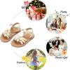 imageFelix ampamp Flora Toddler Girl Sandals  Little Girl Easter Summer Dress Shoes Lightweight Open Toe Beach HolidayBc264gold