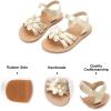 imageFelix ampamp Flora Toddler Girl Sandals  Little Girl Easter Summer Dress Shoes Lightweight Open Toe Beach HolidayBc264gold