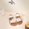 imageFelix ampamp Flora Toddler Girl Sandals  Little Girl Easter Summer Dress Shoes Lightweight Open Toe Beach HolidayBc264white