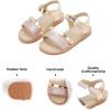 imageFelix ampamp Flora Toddler Girl Sandals  Little Girl Easter Summer Dress Shoes Lightweight Open Toe Beach HolidayBc265pink
