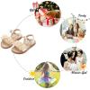imageFelix ampamp Flora Toddler Girl Sandals  Little Girl Easter Summer Dress Shoes Lightweight Open Toe Beach HolidayBc279gold