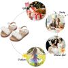 imageFelix ampamp Flora Toddler Girl Sandals  Little Girl Easter Summer Dress Shoes Lightweight Open Toe Beach HolidayBc279white