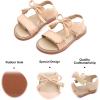 imageFelix ampamp Flora Toddler Girl Sandals  Little Girl Easter Summer Dress Shoes Lightweight Open Toe Beach HolidayBc282nude
