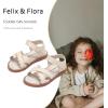 imageFelix ampamp Flora Toddler Girl Sandals  Little Girl Easter Summer Dress Shoes Lightweight Open Toe Beach HolidayBc286apricot