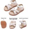 imageFelix ampamp Flora Toddler Girl Sandals  Little Girl Easter Summer Dress Shoes Lightweight Open Toe Beach HolidayBc286beige