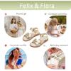 imageFelix ampamp Flora Toddler Girl Sandals  Little Girl Easter Summer Dress Shoes Lightweight Open Toe Beach HolidayBc286bright Gold