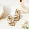 imageFelix ampamp Flora Toddler Girl Sandals  Little Girl Easter Summer Dress Shoes Lightweight Open Toe Beach HolidayBc286gold