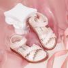 imageFelix ampamp Flora Toddler Girl Sandals  Little Girl Easter Summer Dress Shoes Lightweight Open Toe Beach HolidayBc286light Pink