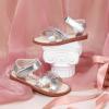 imageFelix ampamp Flora Toddler Girl Sandals  Little Girl Easter Summer Dress Shoes Lightweight Open Toe Beach HolidayBc286silver