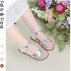 imageFelix ampamp Flora Toddler Girl Sandals  Little Girl Easter Summer Dress Shoes Lightweight Open Toe Beach HolidayBc286silver