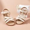 imageFelix ampamp Flora Toddler Girl Sandals  Little Girl Easter Summer Dress Shoes Lightweight Open Toe Beach HolidayBc294apricot