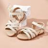 imageFelix ampamp Flora Toddler Girl Sandals  Little Girl Easter Summer Dress Shoes Lightweight Open Toe Beach HolidayBc294apricot