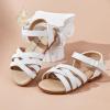 imageFelix ampamp Flora Toddler Girl Sandals  Little Girl Easter Summer Dress Shoes Lightweight Open Toe Beach HolidayBc294white