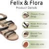 imageFelix ampamp Flora Toddler Girl Sandals  Little Girl Easter Summer Dress Shoes Lightweight Open Toe Beach HolidayBc296black