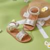 imageFelix ampamp Flora Toddler Girl Sandals  Little Girl Easter Summer Dress Shoes Lightweight Open Toe Beach HolidayBc307gold