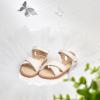 imageFelix ampamp Flora Toddler Girl Sandals Flower Girl Dress Shoes Open Toe Little Kid Summer FlatsBc212beige