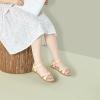 imageFelix ampamp Flora Toddler Girl Sandals Flower Girl Dress Shoes Open Toe Little Kid Summer FlatsBc212nude