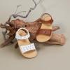 imageFelix ampamp Flora Toddler Girl Sandals Flower Girl Dress Shoes Open Toe Little Kid Summer FlatsBc293brown